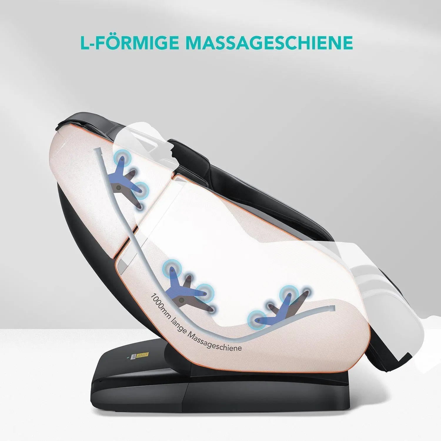 Poltrona massaggiante a gettoni NAIPO, con dispositivo separato per monete, commerciale, premio design - Image 6