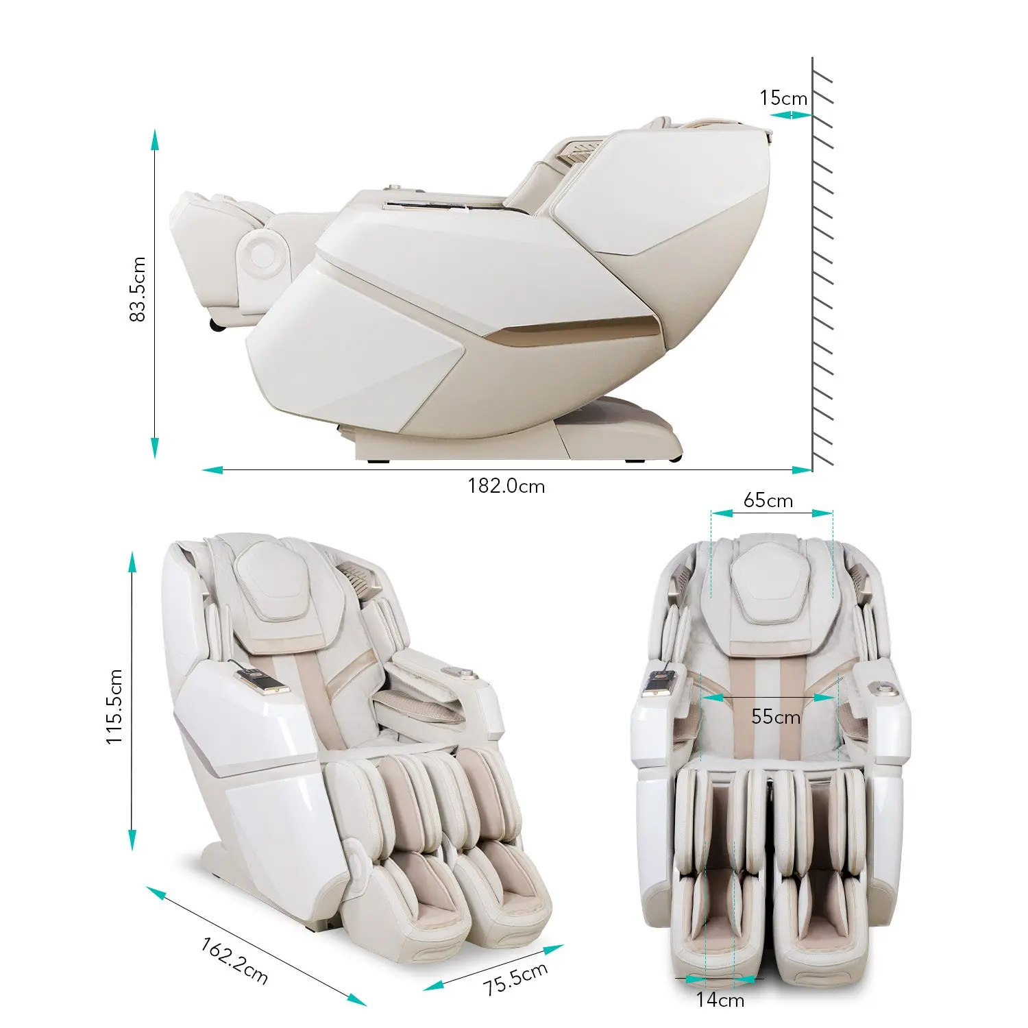 Poltrona massaggiante NAIPO Space Walk - Image 11