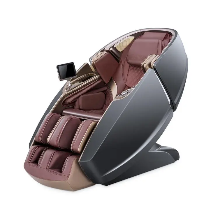 Poltrona da massaggio extra lusso NAIPO 4D, design a capsula spaziale, tablet integrato - Image 14
