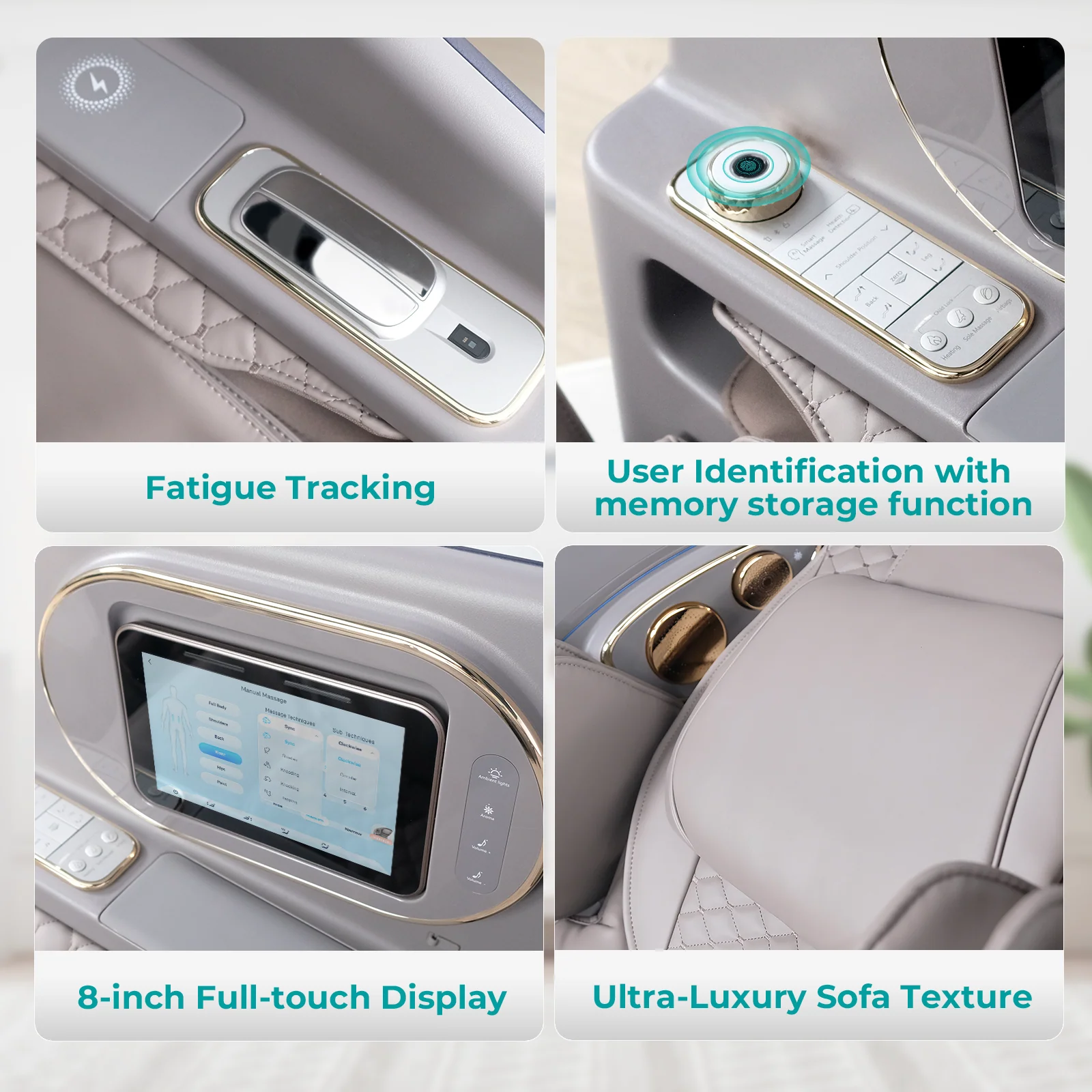 Poltrona massaggiante NAIPO SkySuite con AI - Image 11